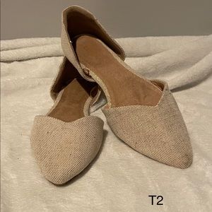 Old Navy cream flats 7